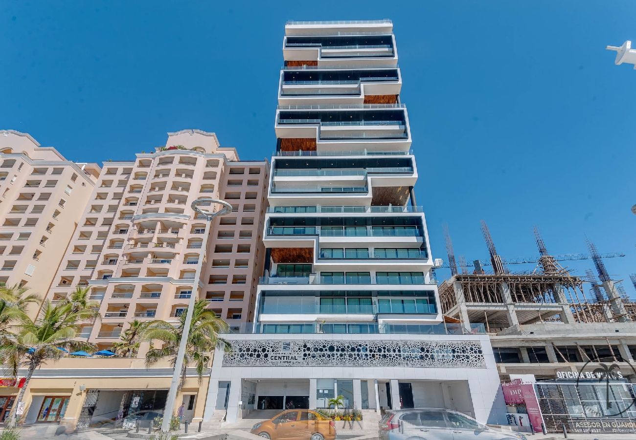 Apartamento en Mazatlán - Depto con alberca y Vista al Mar en Mazatlan