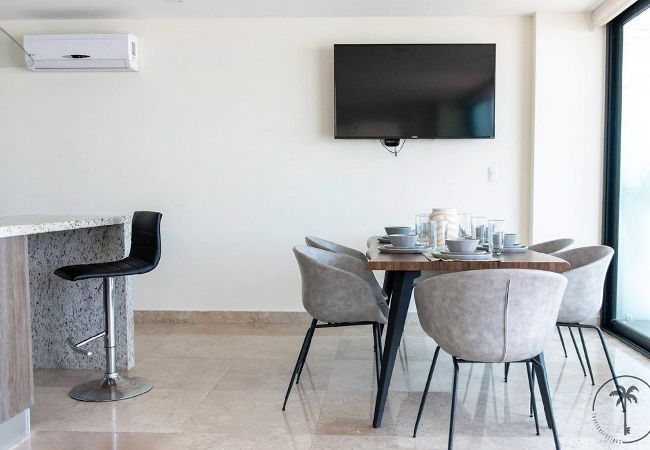 Apartamento en Mazatlán - Moderno Dpto en Mazatlán con terraza vista al mar Apartamento en Mazatlán - Moderno Dpto en Mazatlán con terraza vista al mar