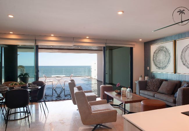 Apartamento en Mazatlán - Cómodo Dpto. con Piscina, Rooftop y Vista al Mar Apartamento en Mazatlán - Cómodo Dpto. con Piscina, Rooftop y Vista al Mar