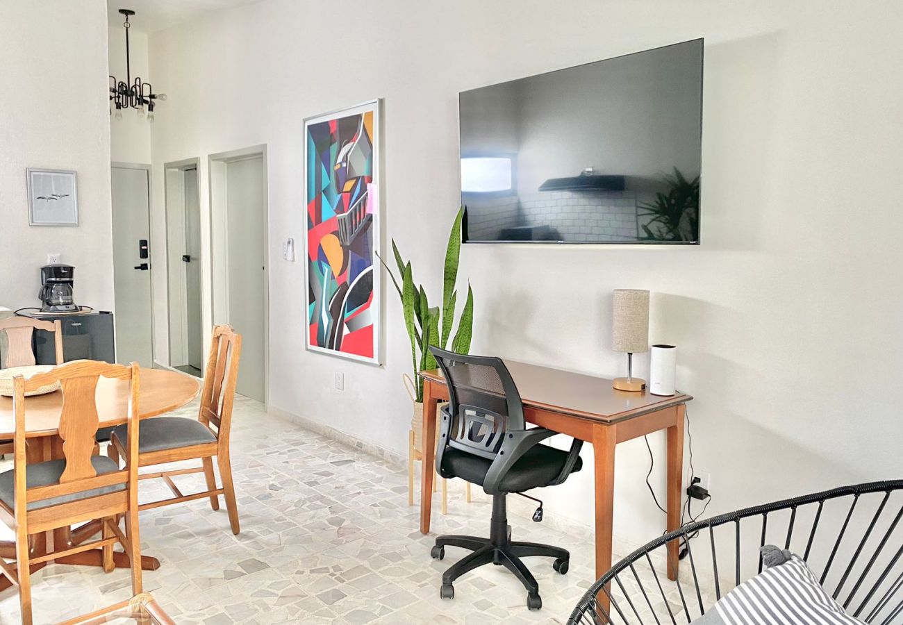 Apartamento en Mazatlán - Ecosuite 1, parque de las ciudades hermanas y Centro Historico!!