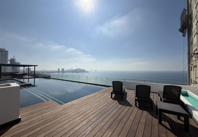 Apartamento en Mazatlán - Depto en Mazatlán, Céntrico y con Alberca. Apartamento en Mazatlán - Depto en Mazatlán, Céntrico y con Alberca.