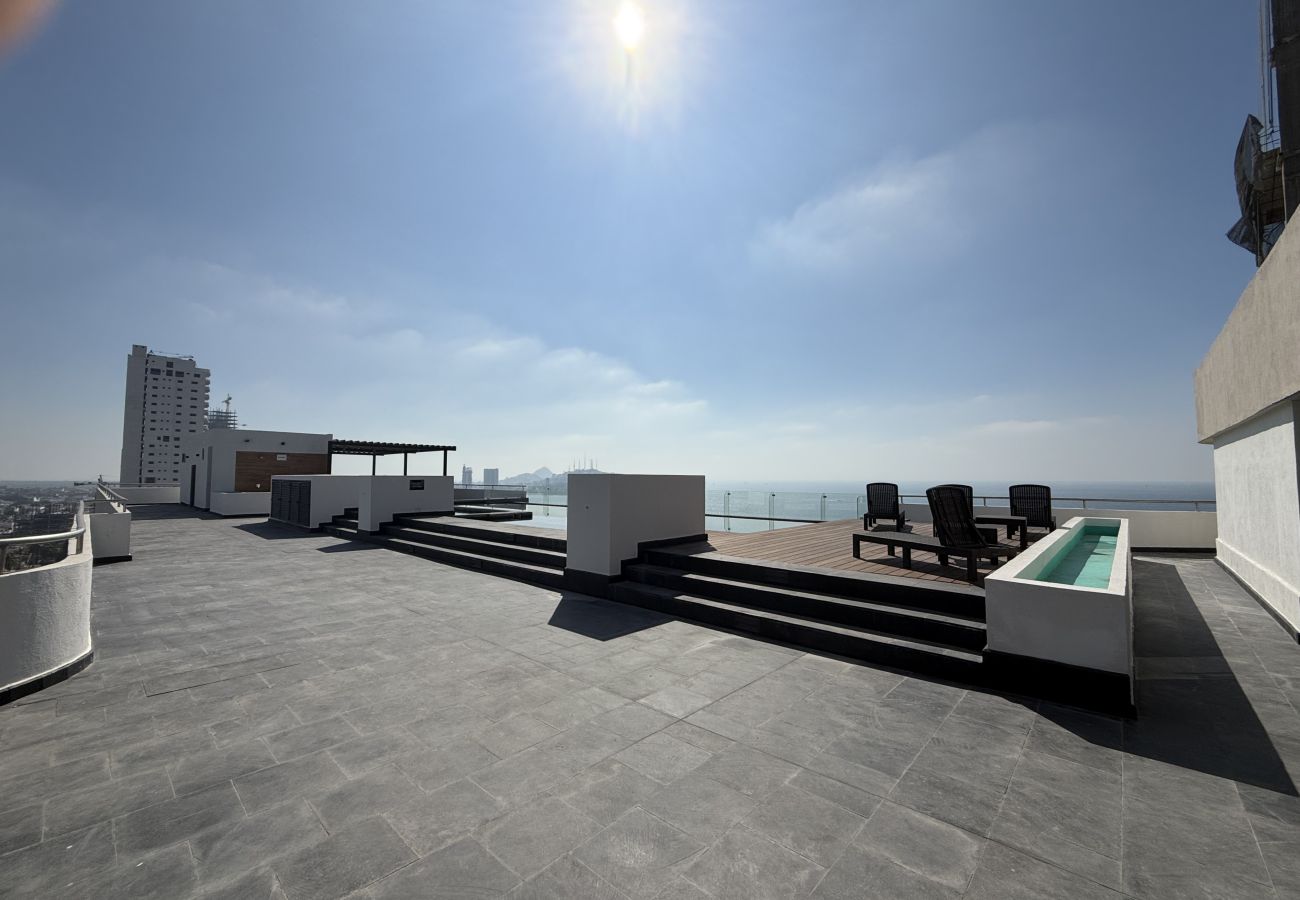 Apartamento en Mazatlán - Depto en Mazatlán, Céntrico y con Alberca. Apartamento en Mazatlán - Depto en Mazatlán, Céntrico y con Alberca.