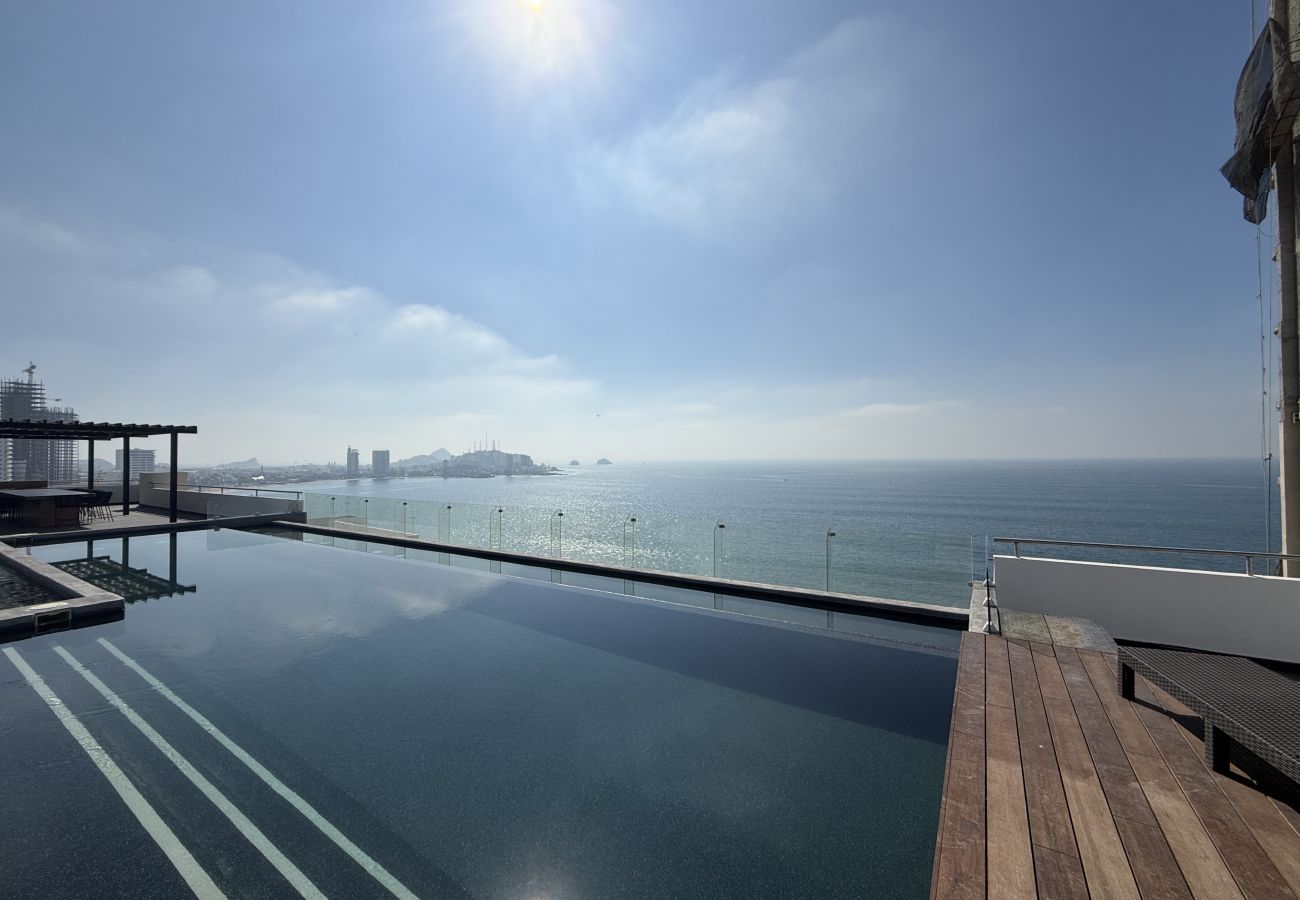 Apartamento en Mazatlán - Depto en Mazatlán, Céntrico y con Alberca. Apartamento en Mazatlán - Depto en Mazatlán, Céntrico y con Alberca.