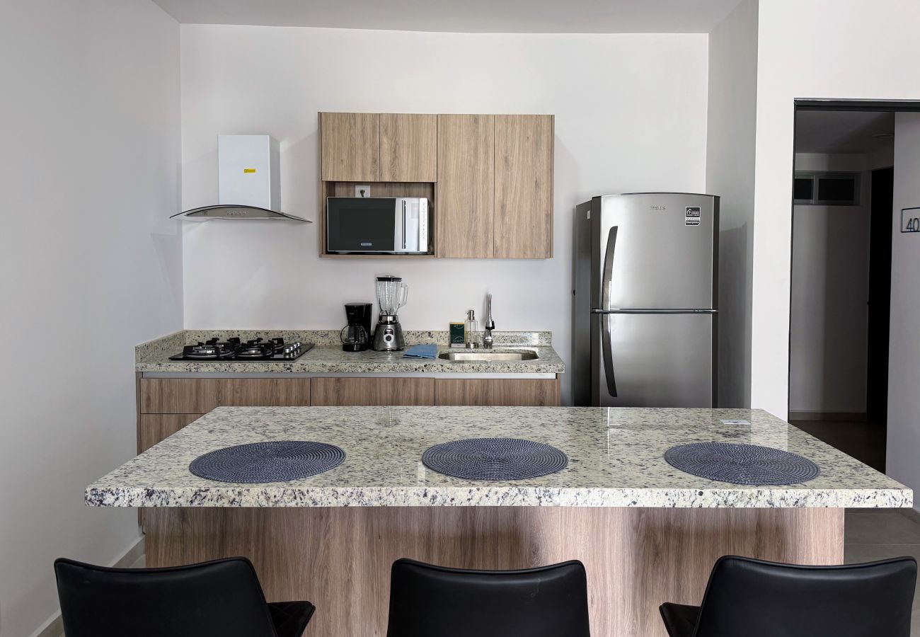 Apartamento en Mazatlán - Bluú Habitat | Playa Artificial y Amenidades Premium