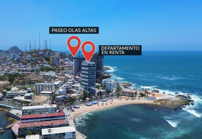 Apartamento en Mazatlán - Precioso y nuevo condominio Bahía Serena Apartamento en Mazatlán - Precioso y nuevo condominio Bahía Serena