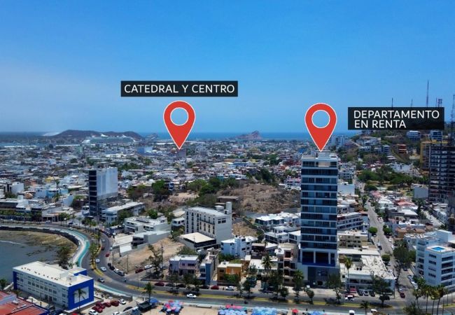 Apartamento en Mazatlán - Precioso y nuevo condominio Bahía Serena Apartamento en Mazatlán - Precioso y nuevo condominio Bahía Serena