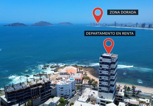 Apartamento en Mazatlán - Precioso y nuevo condominio Bahía Serena Apartamento en Mazatlán - Precioso y nuevo condominio Bahía Serena