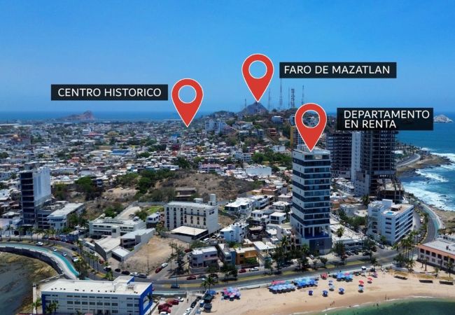 Apartamento en Mazatlán - Precioso y nuevo condominio Bahía Serena Apartamento en Mazatlán - Precioso y nuevo condominio Bahía Serena