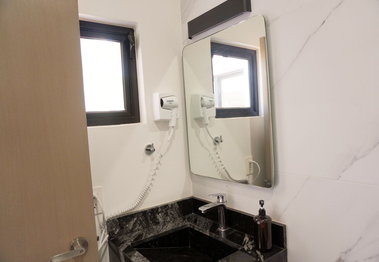 Apartahotel en Mazatlán - Habitación para 4 - Roof Pool y Balcón 🌅