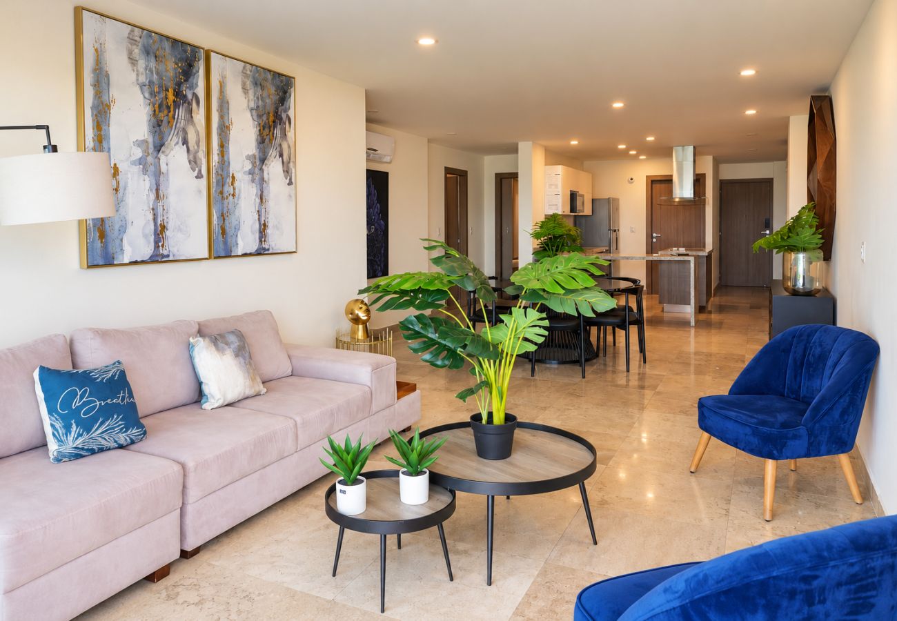 Apartamento en Mazatlán - Vista a la Laguna + Rooftop con Alberca 🌊