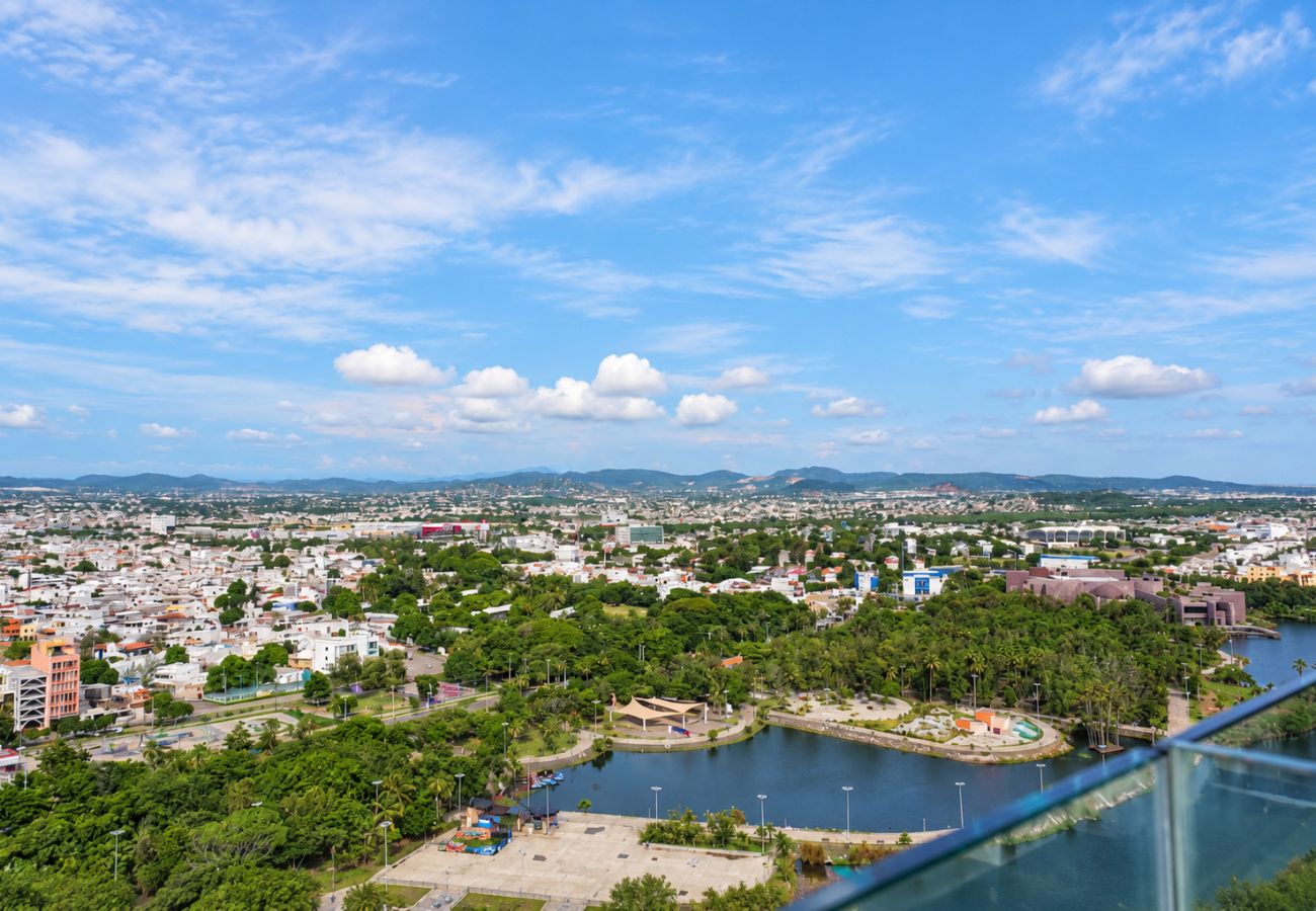 Apartment in Mazatlán - Lagoon View + Rooftop Pool 🌊