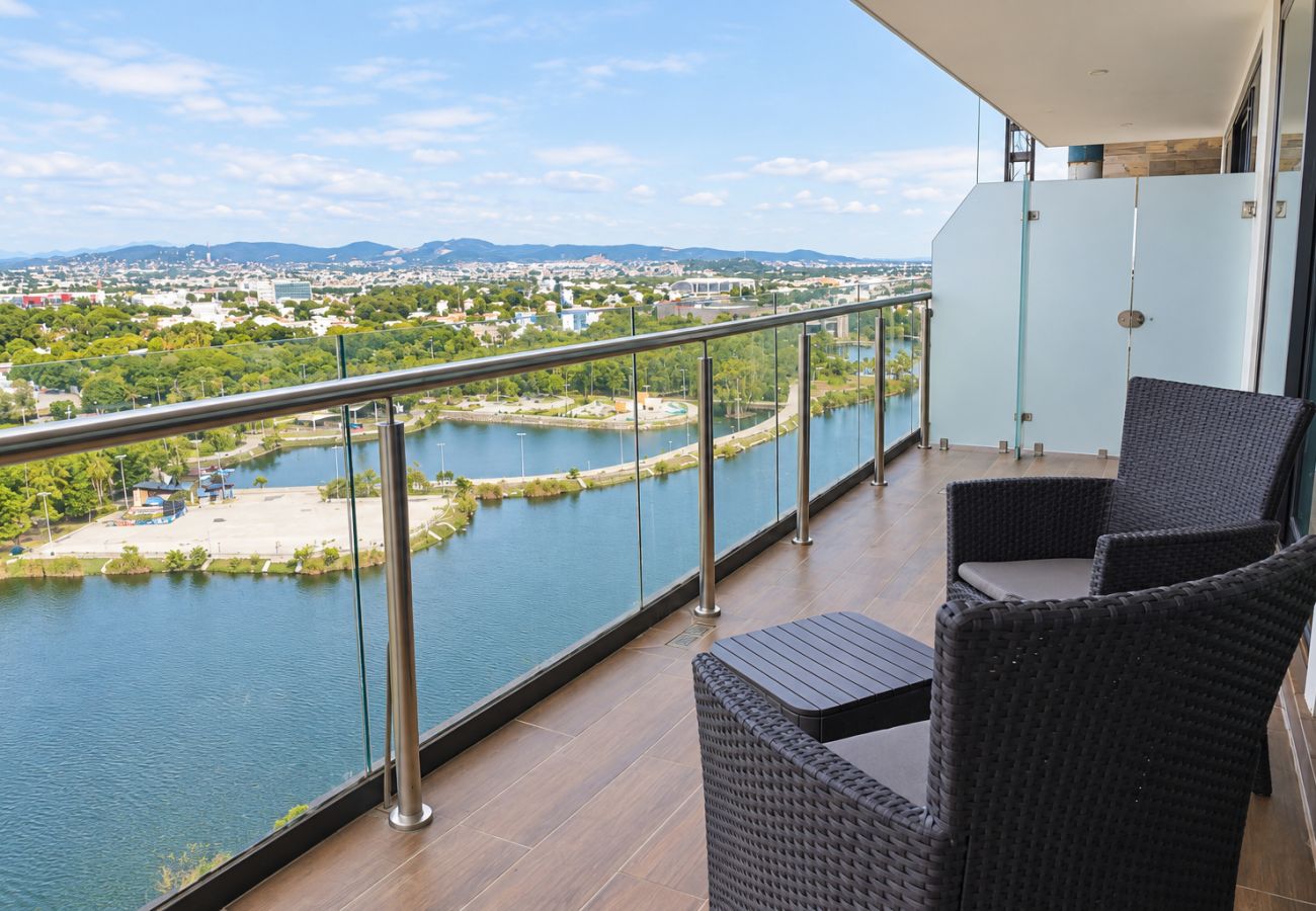 Apartment in Mazatlán - Lagoon View + Rooftop Pool 🌊